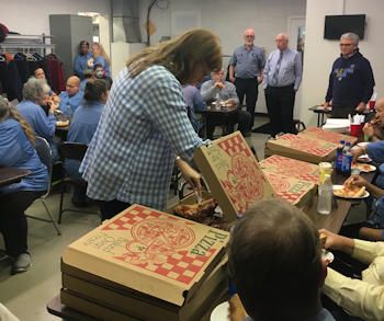 Genie Electronics Halloween-Pizza Party for Operations Crew - 2018